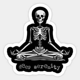 Deep Serenity Sticker